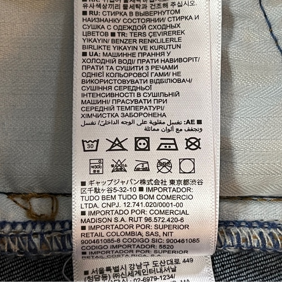 GAP⎮True Skinny⎮Dark Wash⎮29 long⎮like-new - Picture 11 of 12